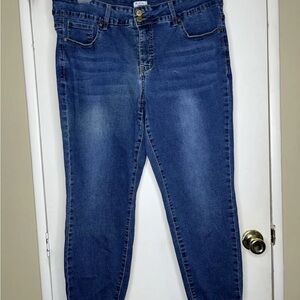 Women’s Jeans Size 22W Bleu Medium Stretch Denim Boyfriend